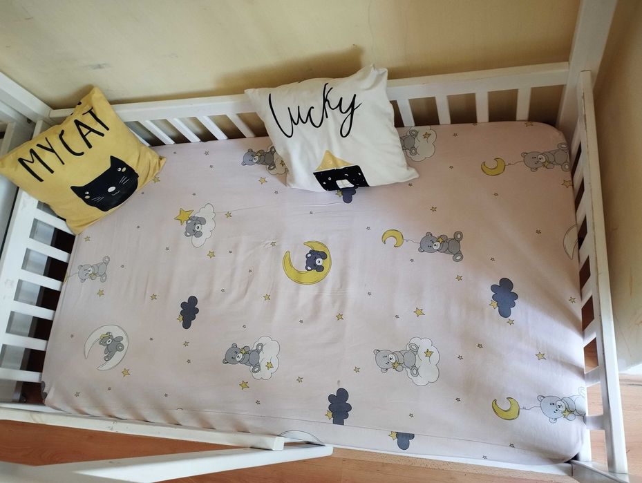 Детская кровать домик с матрасом