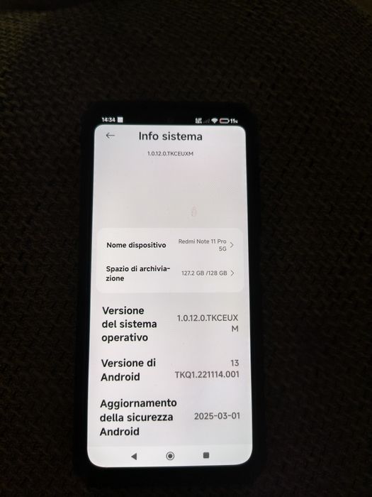 Redmi note 11 Pro 5G