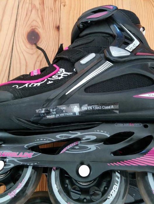 Ролери Rollerblade дамски №39 (25 см) + протектори ПОДАРЪК