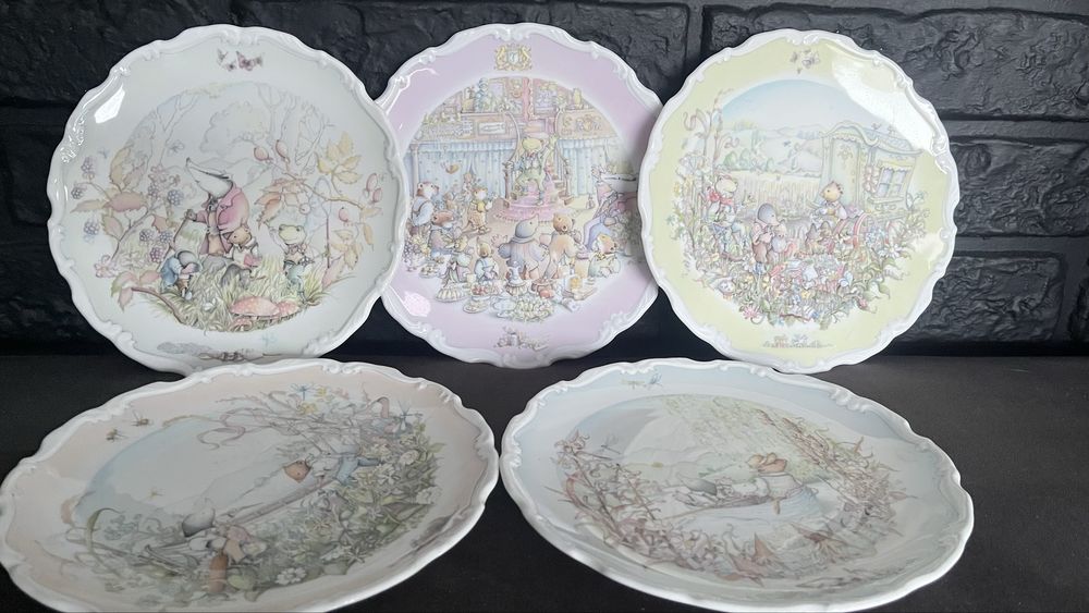 Фарфоровые тарелочки Англия
