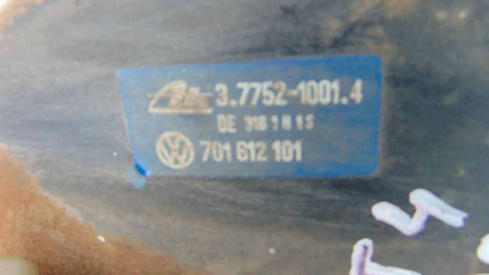 Tulumba frana cu pompa centrala VW T4 1.9,2.4,2.5 TDI an 1990-2003 cod 701612101