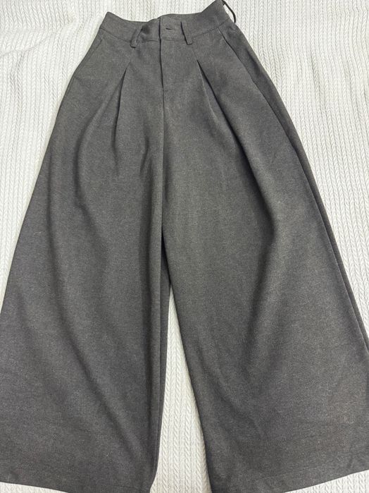 Брюки палаццо зима