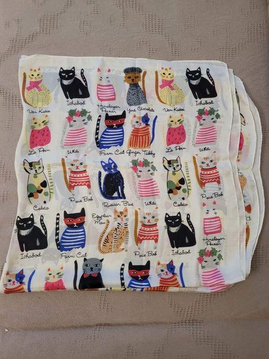 Продам новый платок,100% шелк