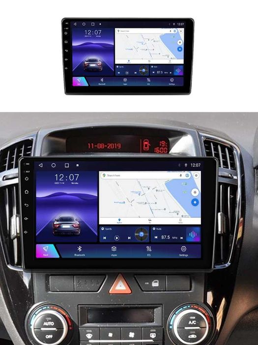 Navigatie Android 14 Kia Ceed 2006-2012 1/8 Gb Waze CarPlay +CAMERA