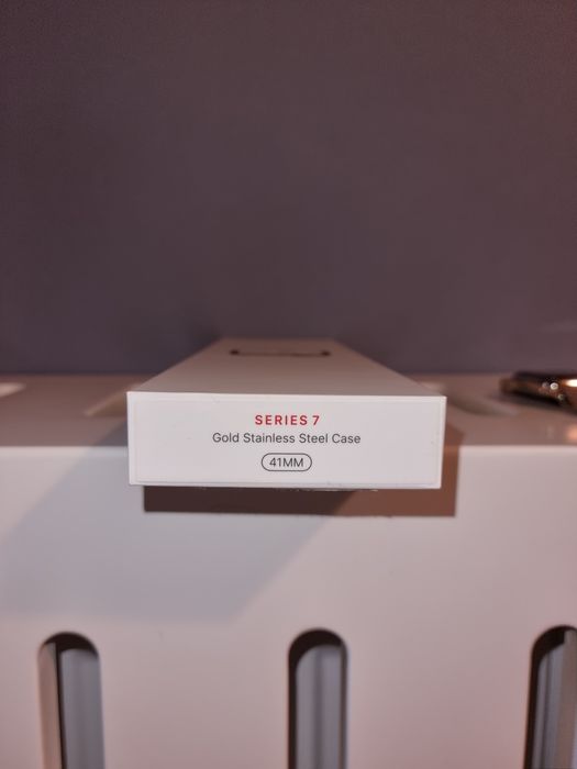 Apple watch serie 7 41mm gold stainless celular