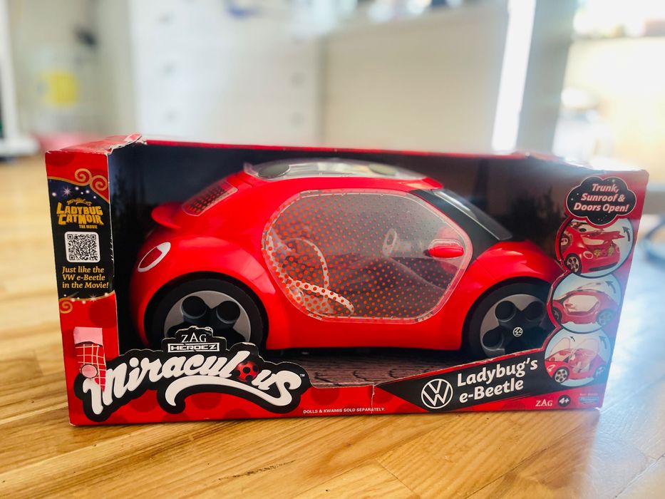 Детска играчка Zag Play Miraculous - Колата на Калинката VW Beetle