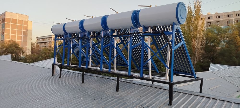 Солнечный ваданагриател установка QUYOSH SUV ISITKICHLARI O'RNATISH