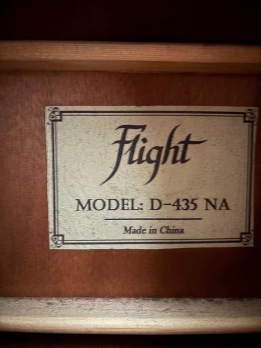 Vand chitara acustica Flight D-435NA