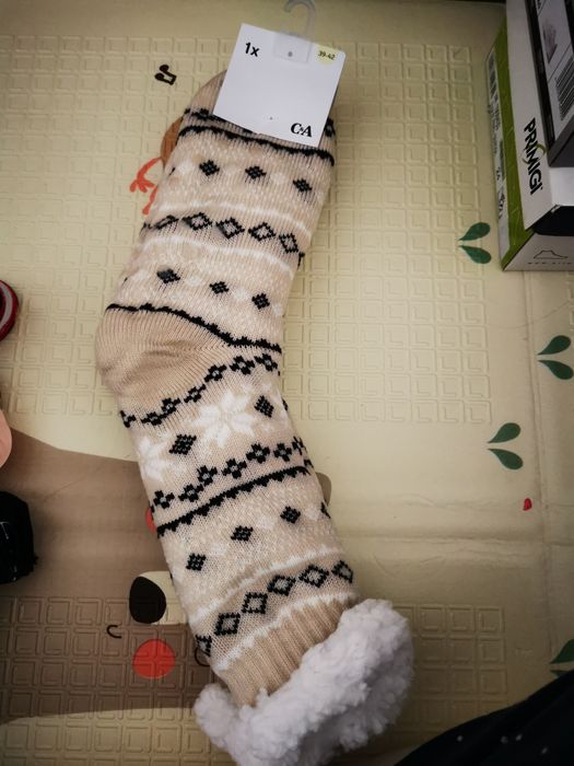Ciorap/totsii dama de casa iarna groși noi mărimea 39 C&A
