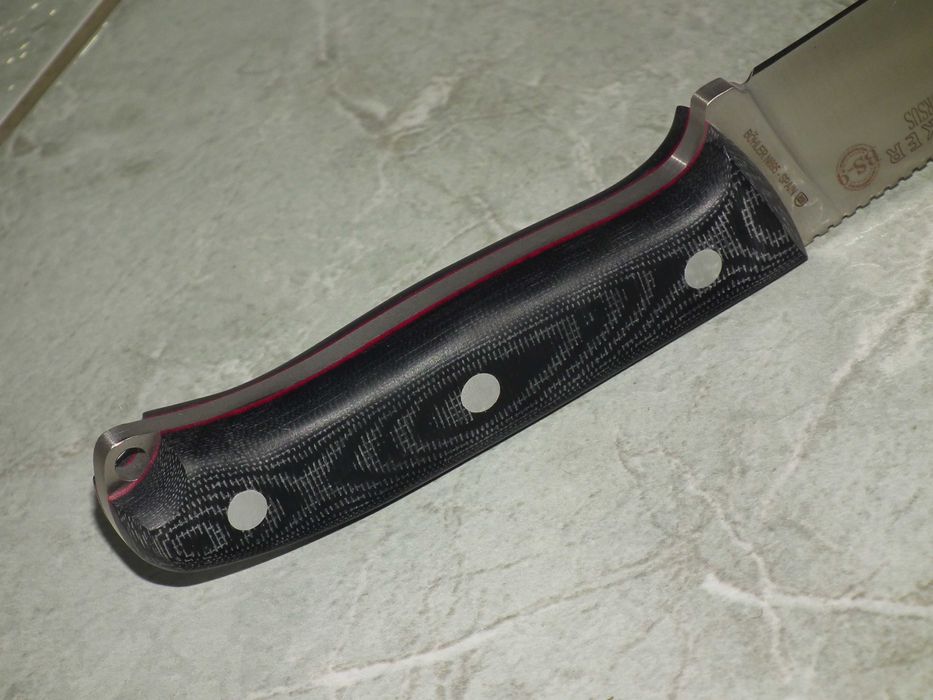 Cutit bushcraft spaniol JOKER Ursus otel Böhler N695 amnar si paracord, nou, cutie