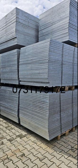 Trepte platforme zincate