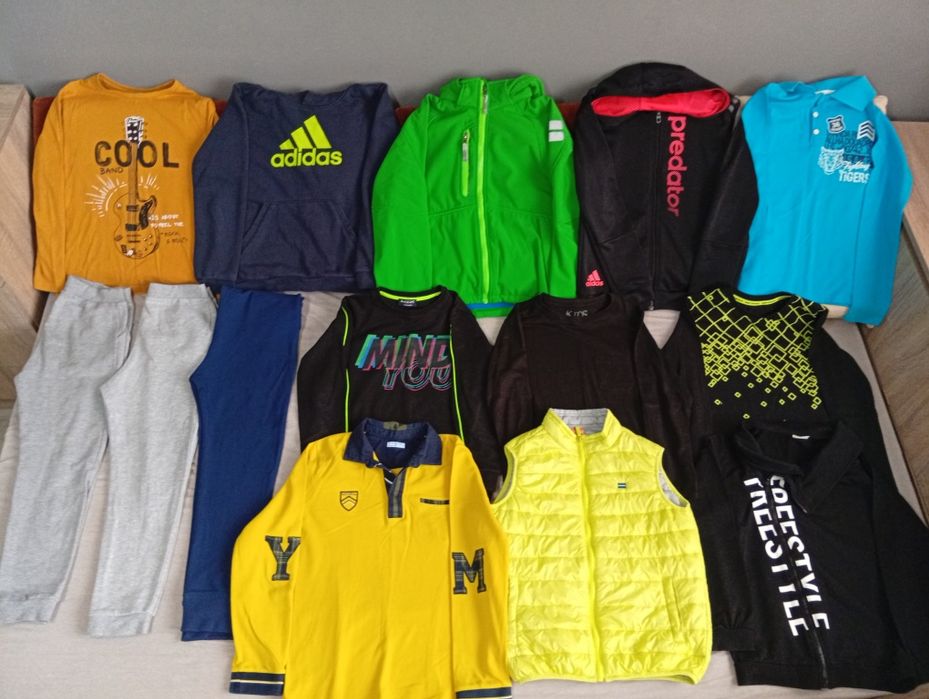 Голям лот дрехи 24бр, размер 128/134, обща цена 25 евро