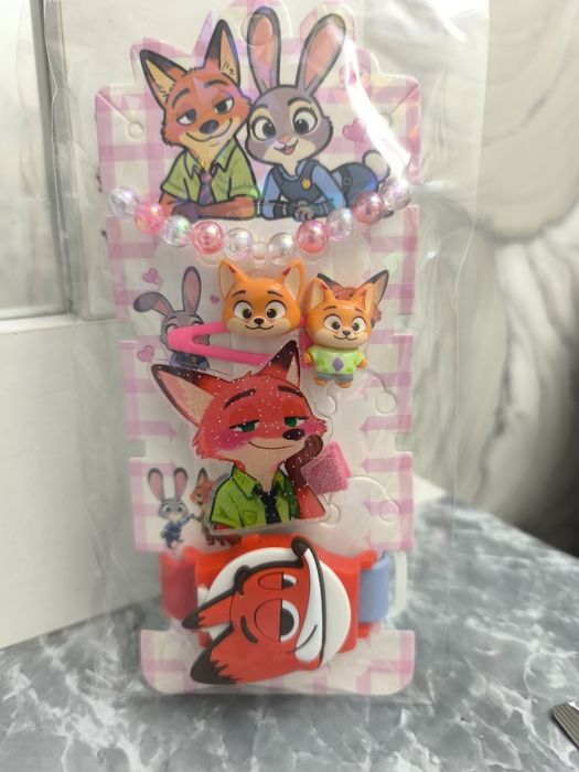 Продам набор заколок зверополис