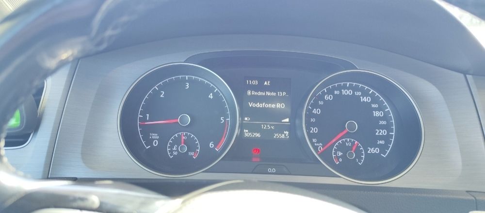 Se vinde Golf 7  an 2016
