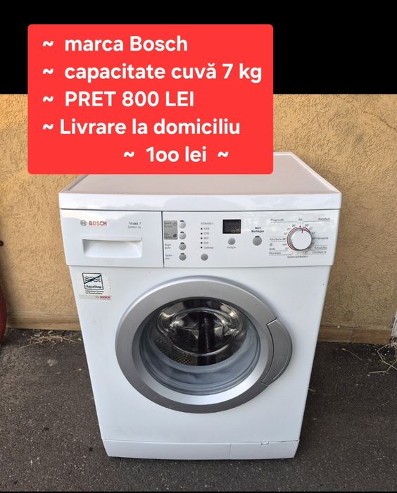 Masini de spalat rufe automate import Germania.  Wa 60665 A++ / A+++