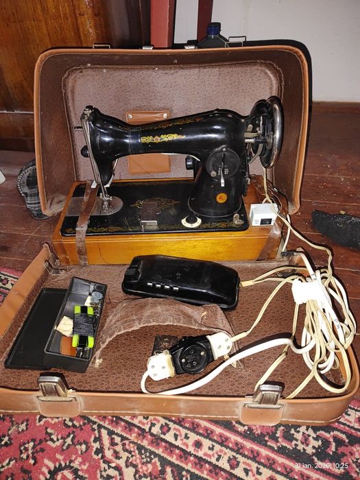 Mașină de cusut electrică Ruseasca