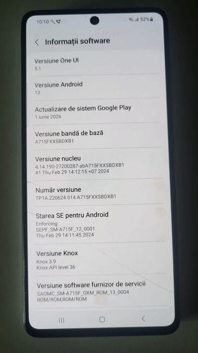 Samsung Galaxi A 71