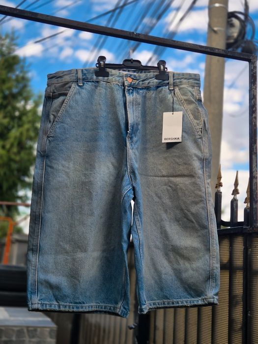 Jorts bermude de blugi XXL noi Bershka