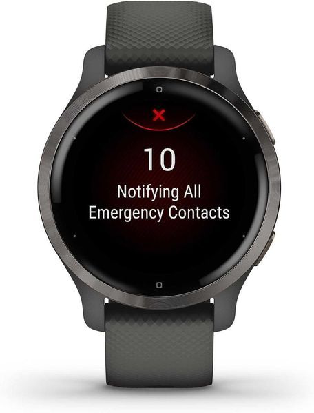 Нов Смарт Часовник Garmin Venu 2S Slate/Graphite 010-02429-10, 2 години Гаранция