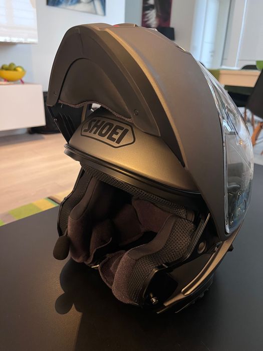 Casca moto Shoei Neotec 3 + sistem comunicatie Sena SLR3 integrat