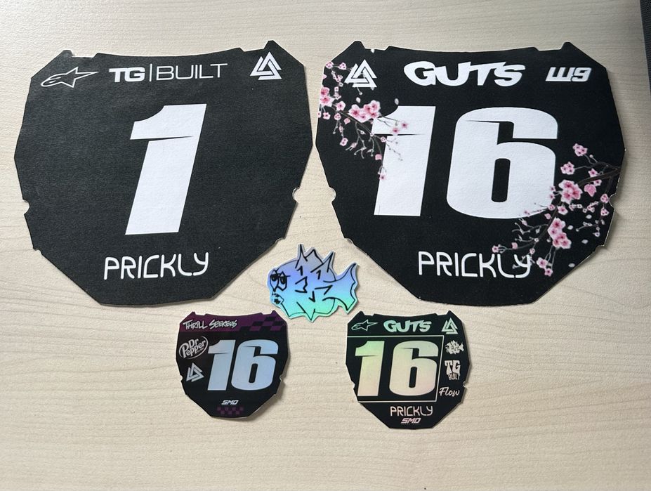 Custom стикери за Odi plate и Motocutz (за surron и talaria)