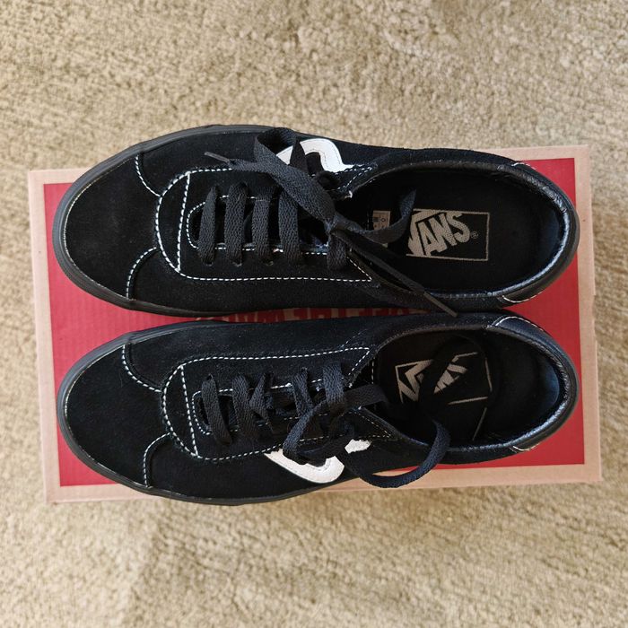 унисекс маратонки кецове Vans Sport, велур (размер 38 / стелка 24см)