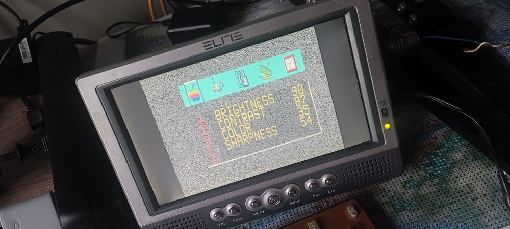 Преносим телевизор. Работи