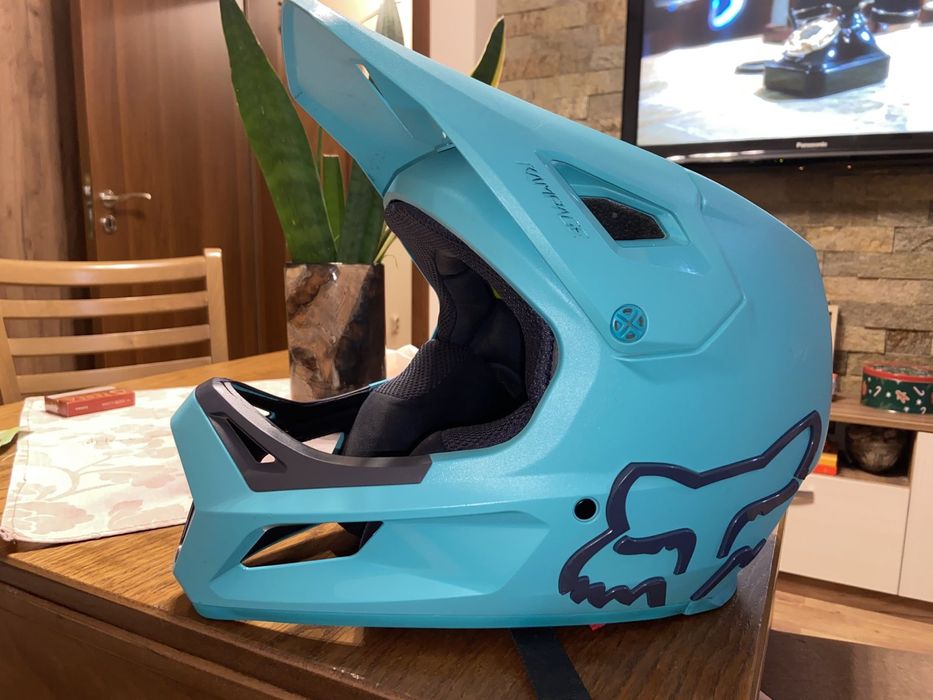 Детска вело каска FOX rampage + очила