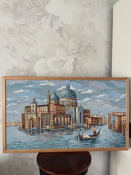 Картина гобелен в багете