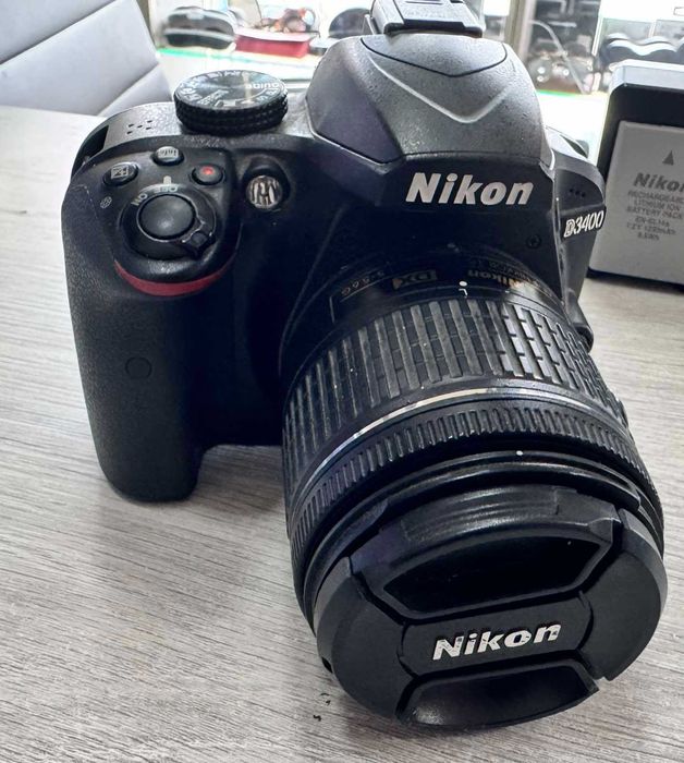 Фотоапарат Nikon D3400 + AF-P 18-55mm