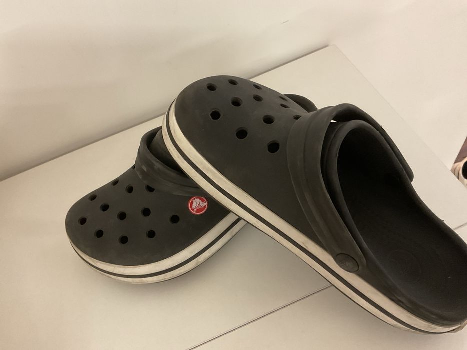 Crocs оригинал  серые удобно ходить
