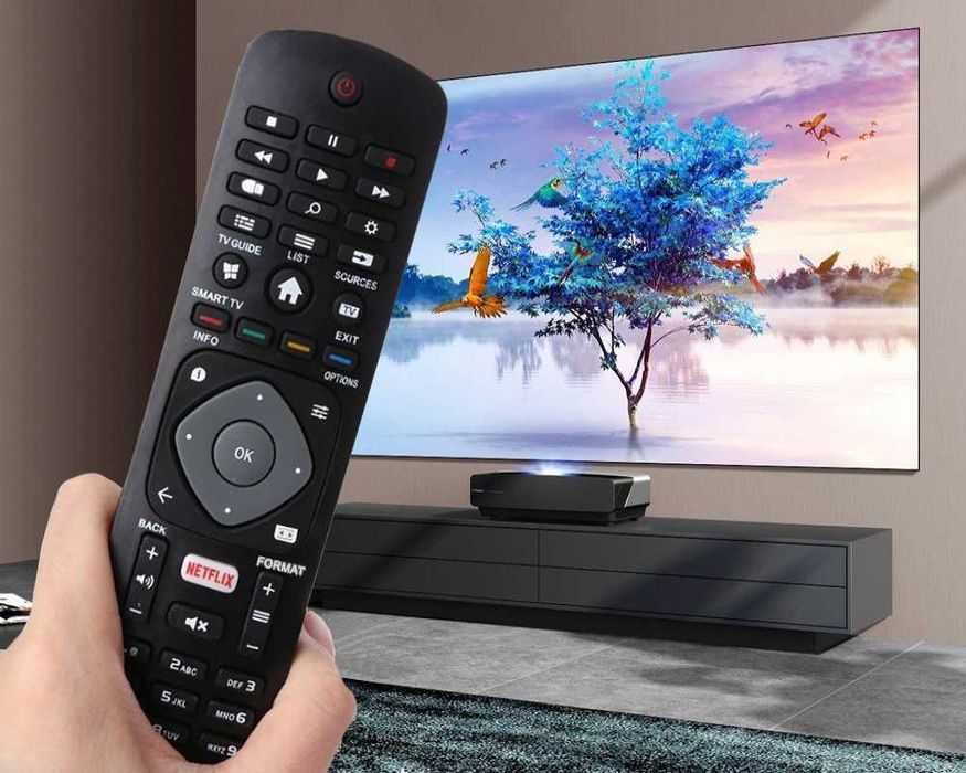 Telecomanda universala pentru TV Philips Smart 4K UHD cu Netflix