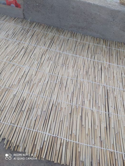 Қамыс, ши, маты бар