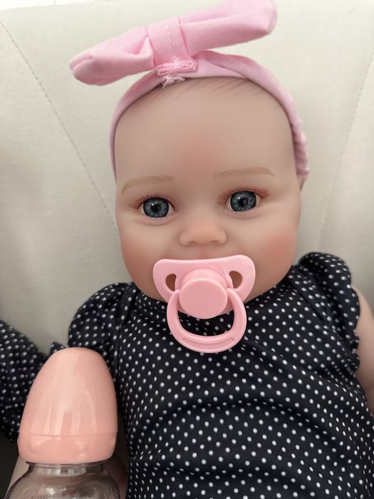 Papusa reborn baietel-fetita