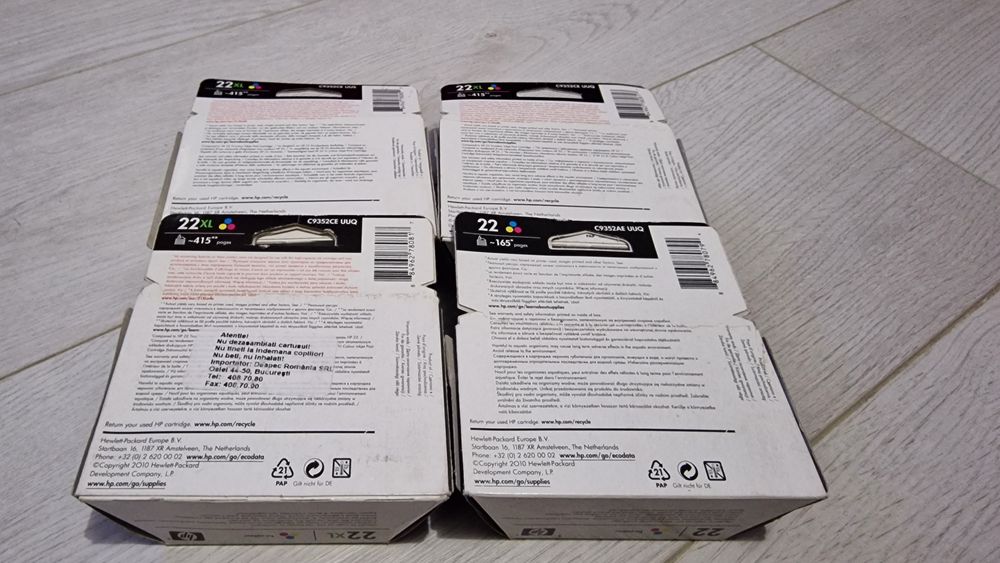 Cartuse Originale HP 22 si 22XL