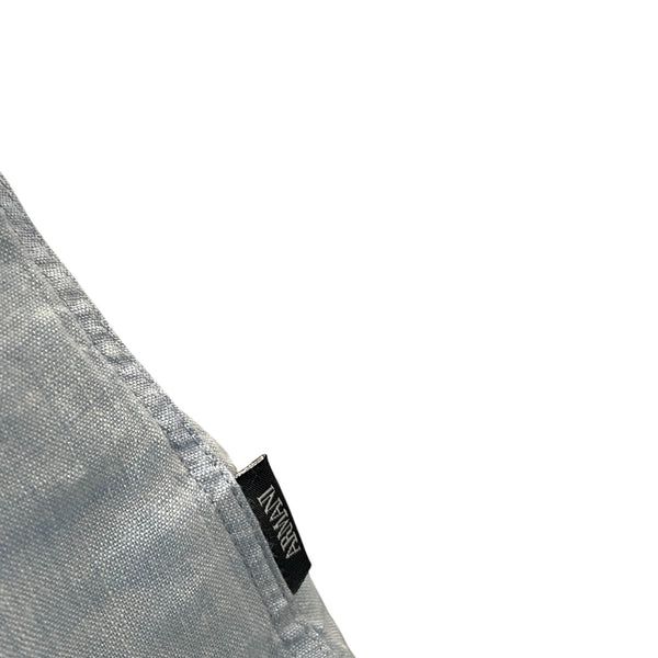 Мъжка ленена риза ARMANI COLLEZIONI | XL