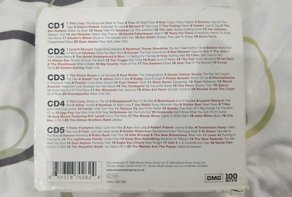 Colecție 5 cd hard rock 70