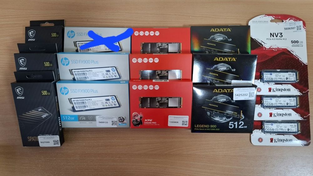 Продам новые SSD диски