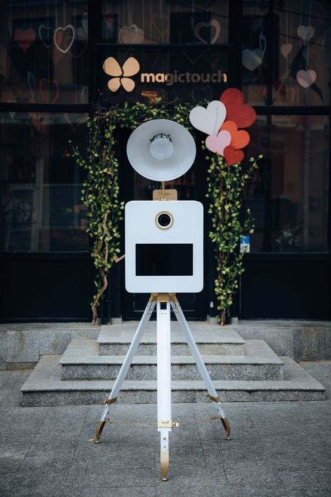 Masina baloane fum Selfie 360 Cabina Foto Oglinda Fum Greu Cigar Bar