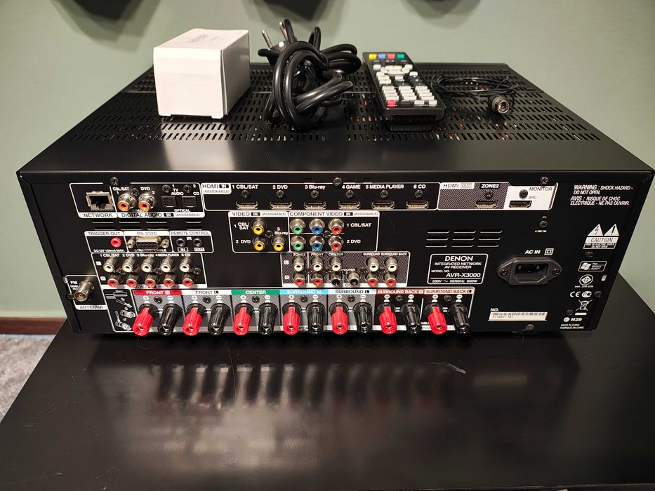 Denon Avr X3000 105 W/canal 7.1 canale,4K
