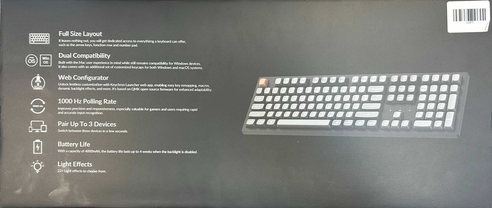 Tastatura mecanica KEYCHRON K10 MAX [#16377#]