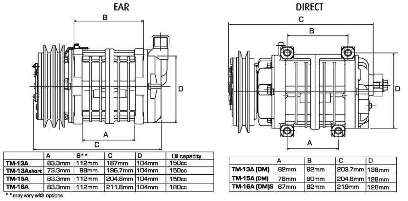 Компрессор насос оригинальный Sanden TM