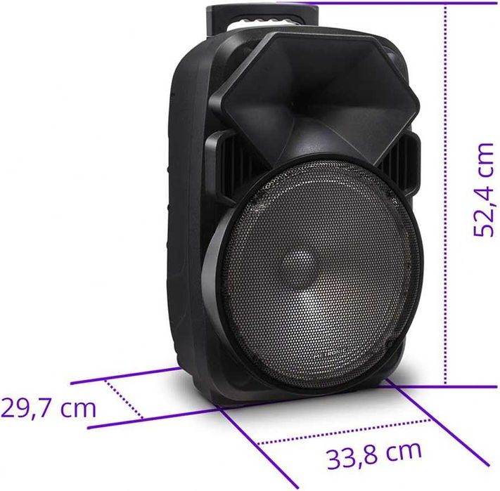 Metronic 477183 преносима високомощна високоговорителна система