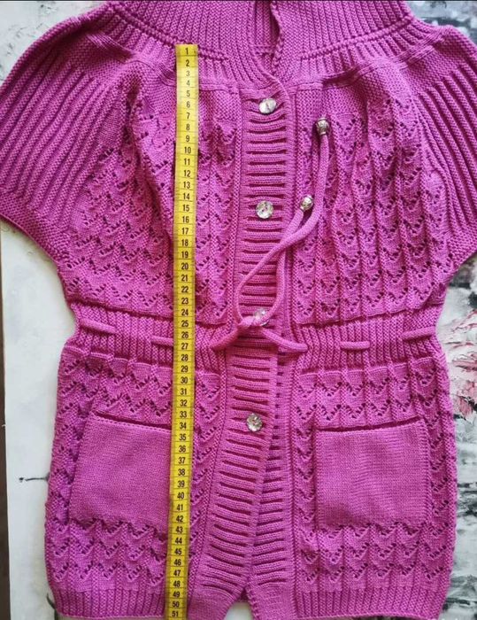 Кардиган/Кофточка на девочку 8-10 лет