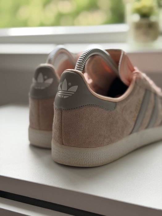 Adidas Gazelle – Dusty Rose & Grey – Mărimea 38 2/3 – Purtat, Stare Bună