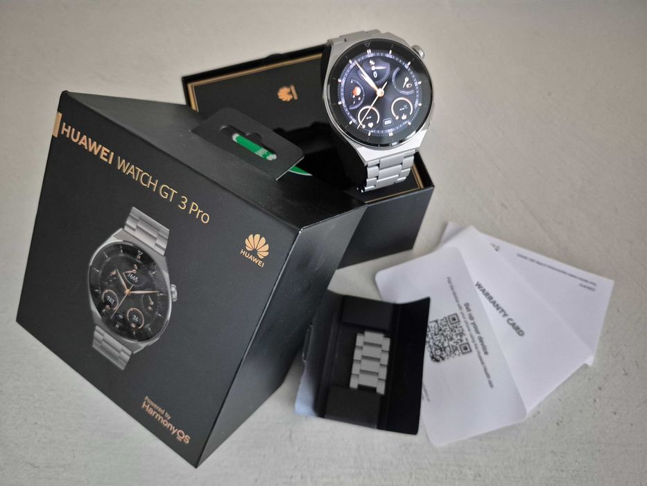 Smartwatch Huawei Watch GT 3 PRO, Titanium Strap, Light