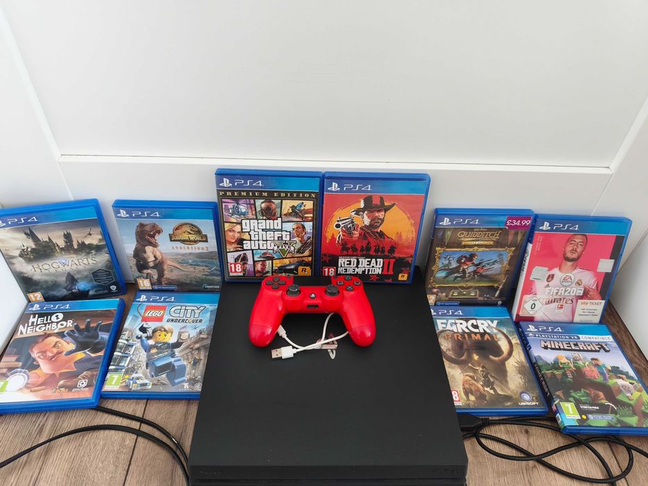 PS4 pro + jocuri