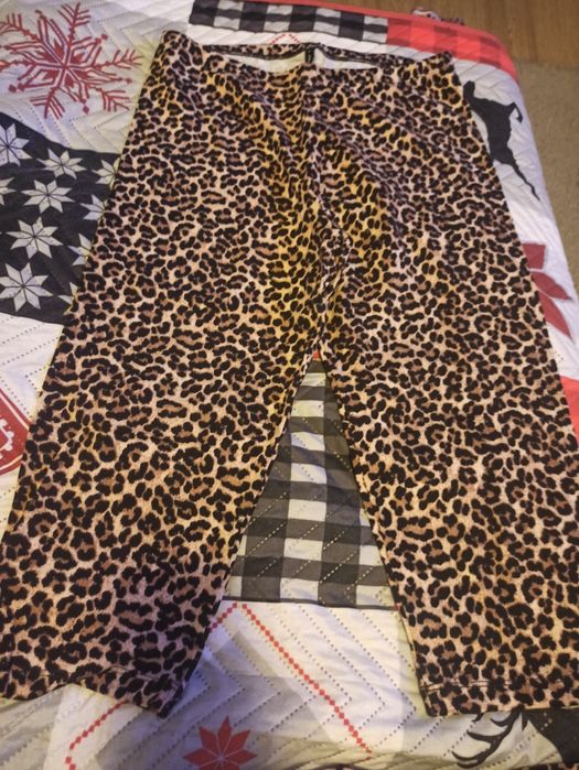 Colanți dama leopard