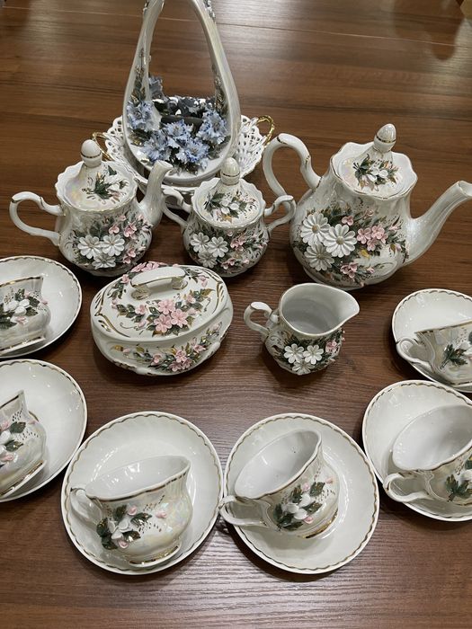 Чайный сервиз, форфор