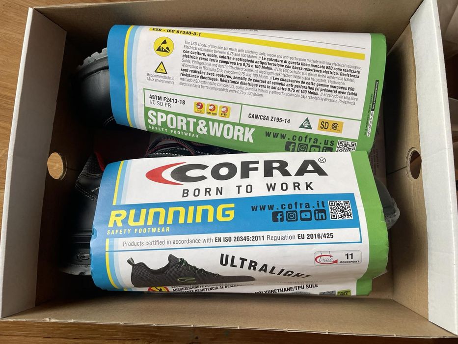 Работни обувки Cofra Zatopek S3 SRC - номер 42,43